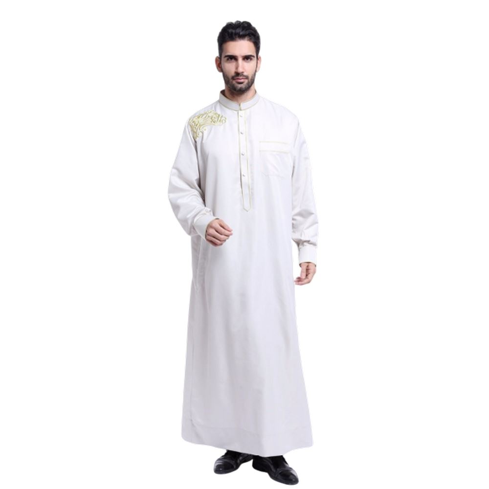 Mens Arabic Robe/Thobe/jubah Cotton Middle East Men thobe Islam clothing 