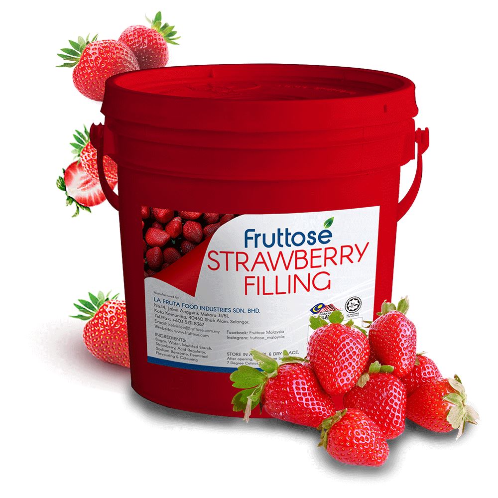 6.5kg Fruttose Strawberry Filling | Buy Strawberry Filling Malaysia