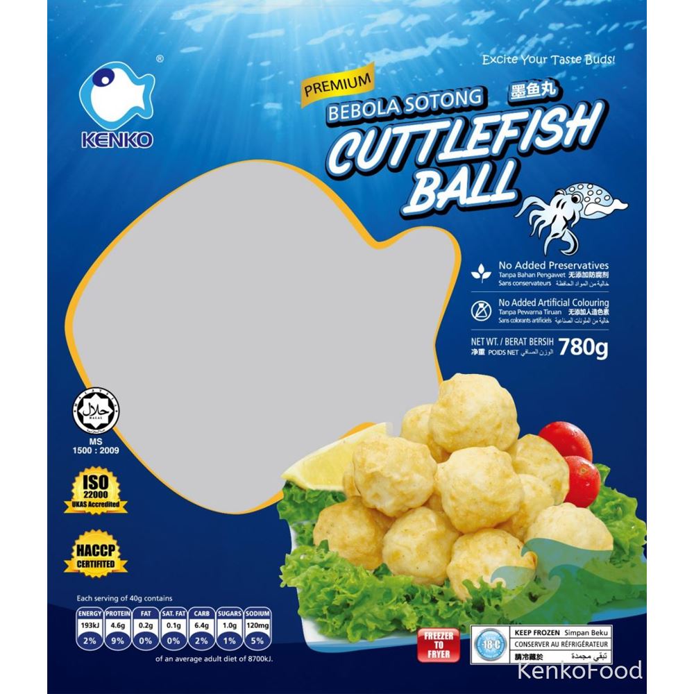 Cuttlefish Bal 780g