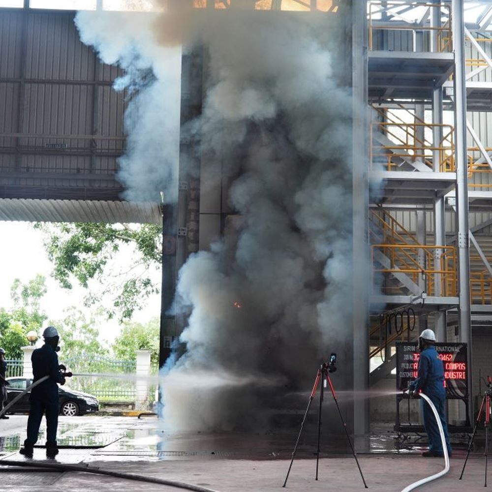 Fire Test Rig BS 8414 | Fire Testing Service Asean Malaysia