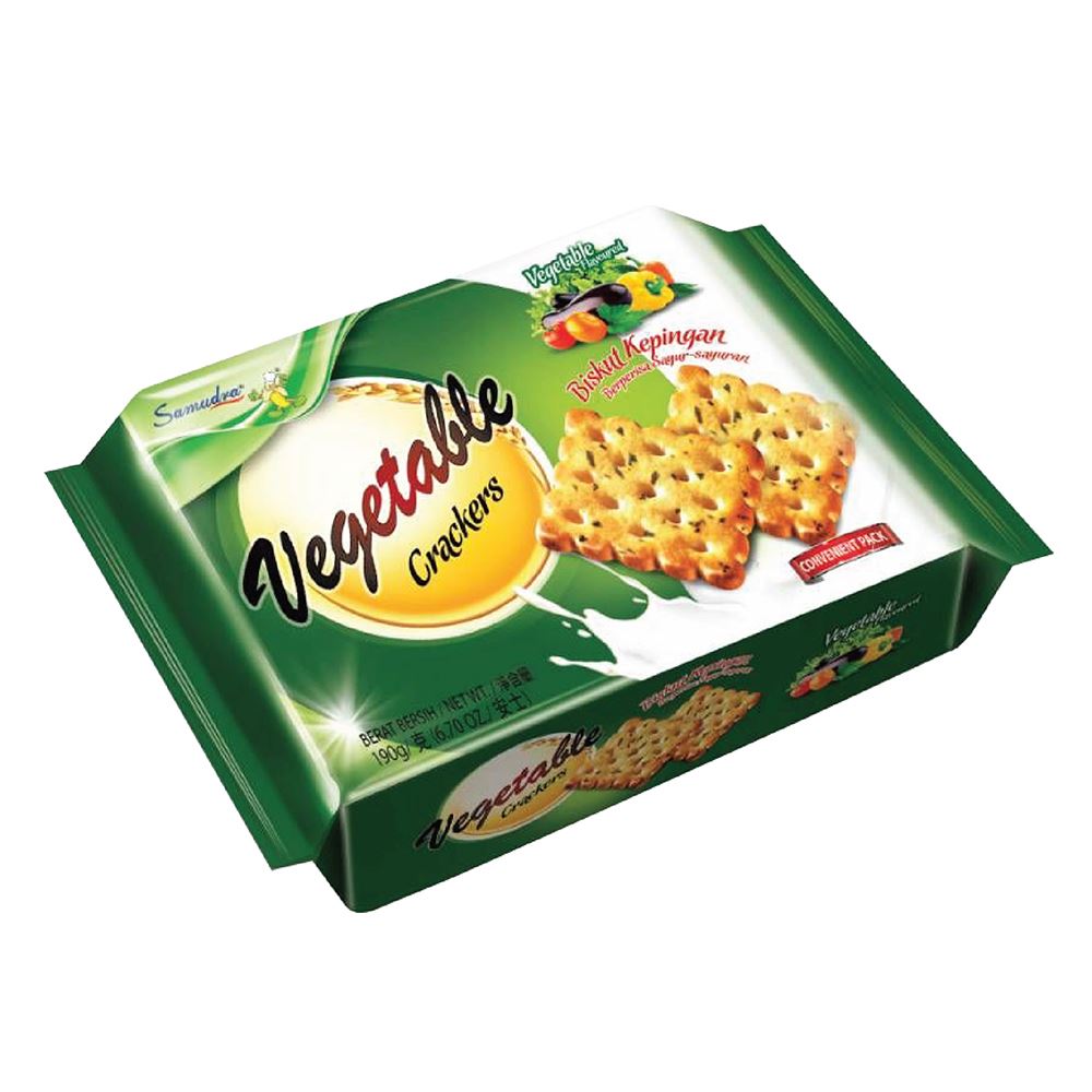 Samudra Vegetable Crackers - 200g