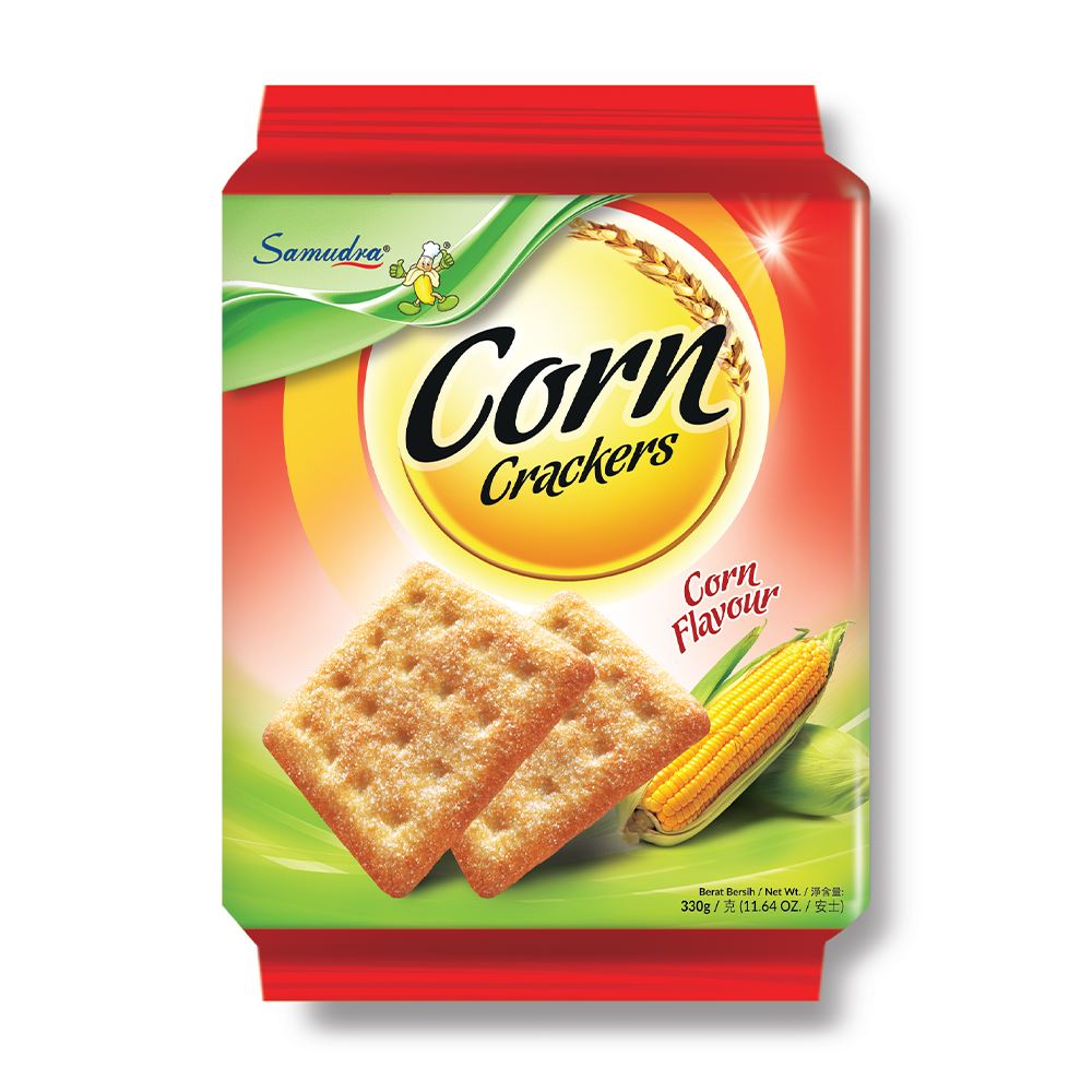 Samudra Corn Crackers - 330g