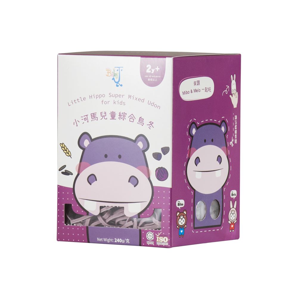 BabyJ Little Hippo Super Mixed Udon for kids