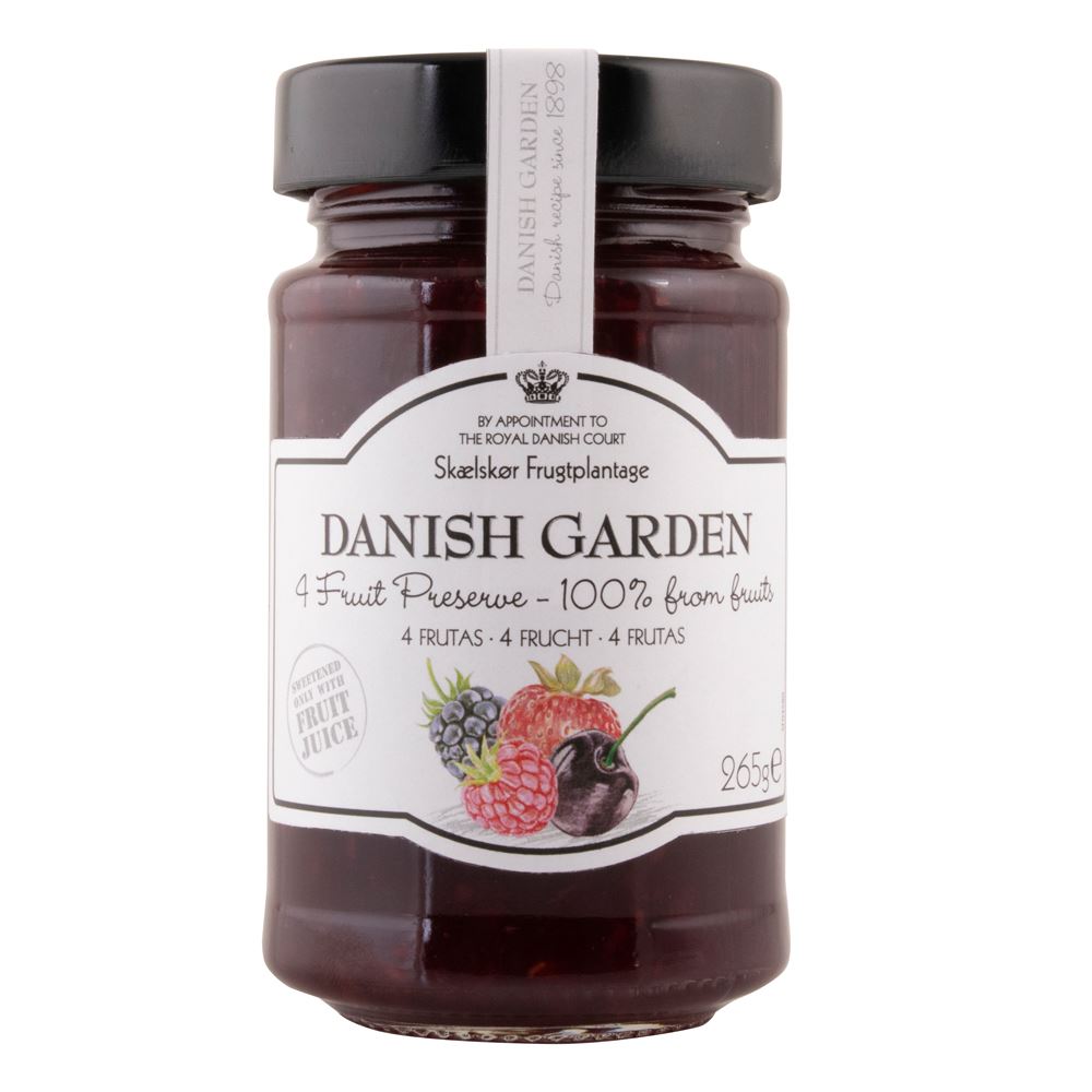 Danish Garden (100%) 4 Fruit Preserve