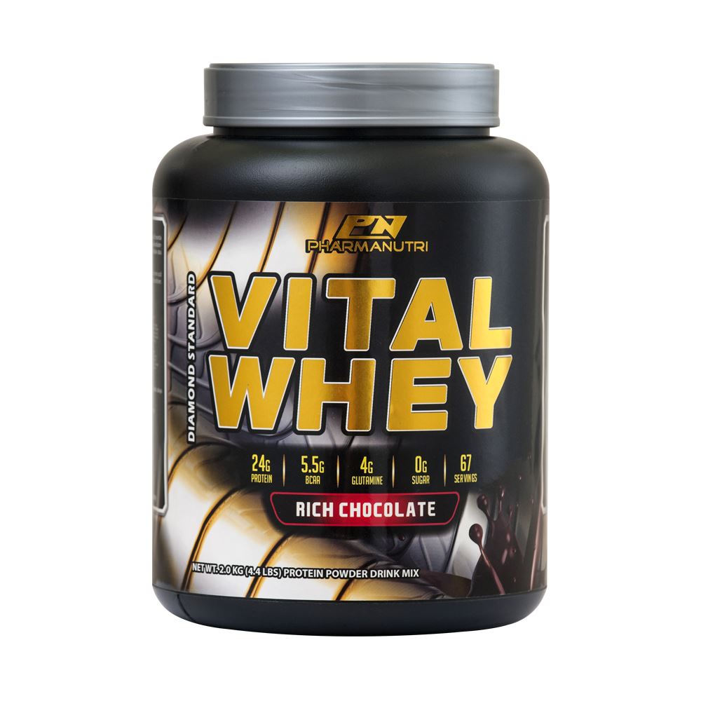 Vital Whey 2kg Isolate 24g Protein (Chocolate/Vanilla)
