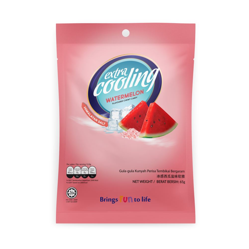 Extra Cooling Watermelon Chewy Candy (65g)