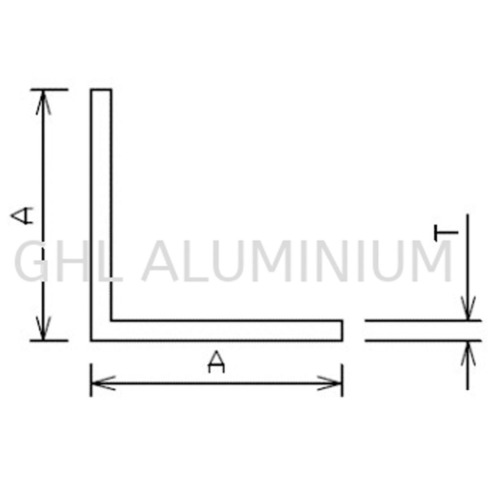 Aluminium Angle (Equal)