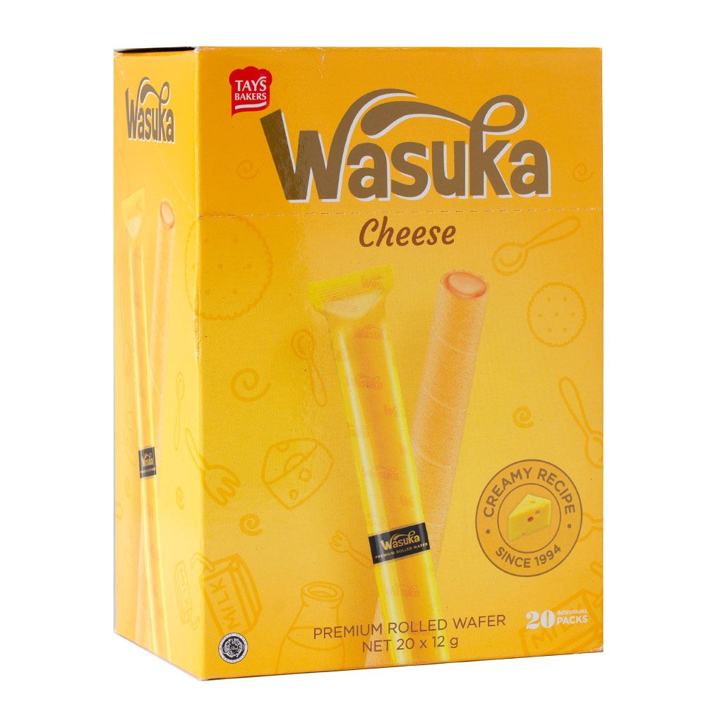 Wasuka Wafer Roll Cheese Flavour