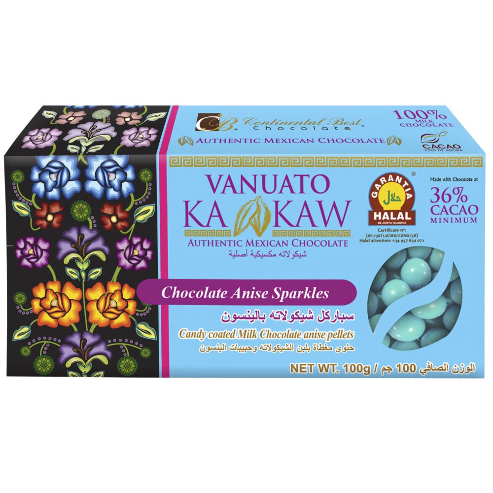 Vanuato Kakaw Chocolate Anise Sparkles