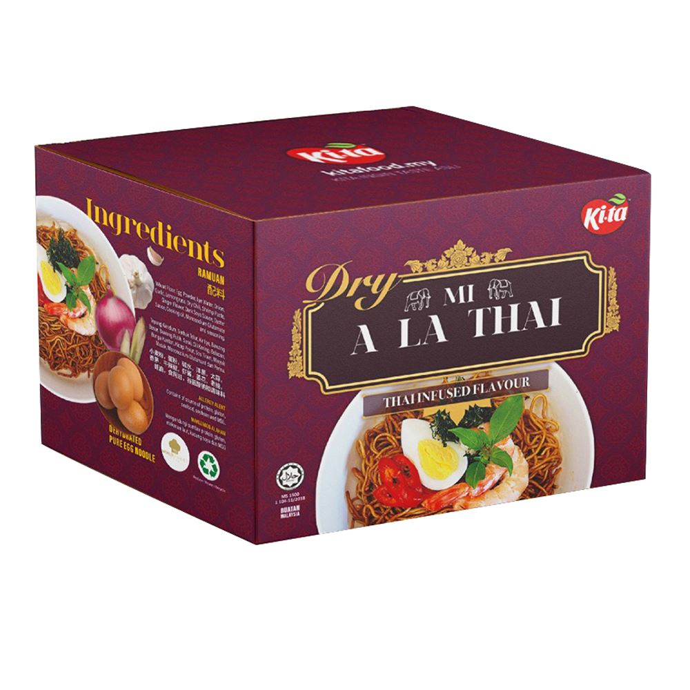 KI.TA Thai-Flavoured Dry Wonton Noodles