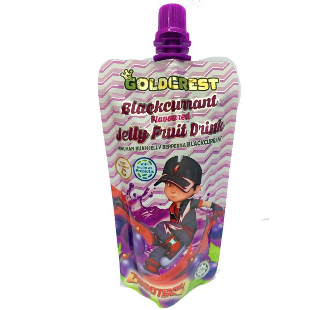 BoboiBoy Jelly Fruit Drink Blackcurrent | Halal Jelly Fruit Drink Provider