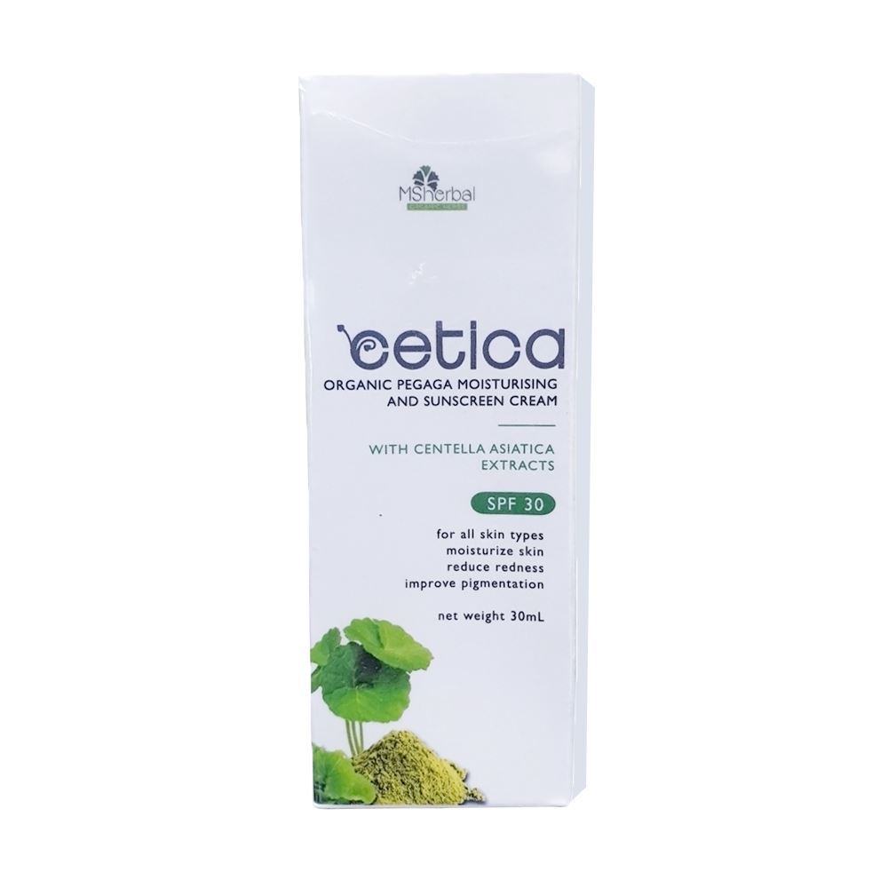 Cetica-Organic Pegaga Moisturising and Sunscreen Cream