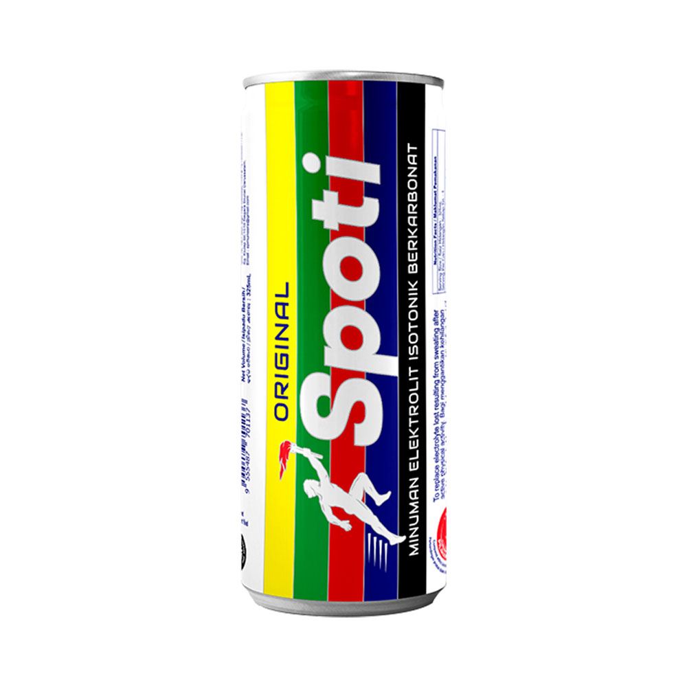 Spoti Isotonic Electrolyte Drink - Carbonated - 325ml