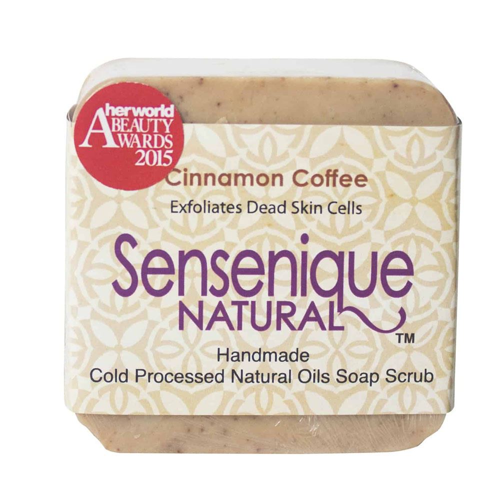Sensenique Natural – Cinnamon Coffee Natural Handmade Soap Scrub