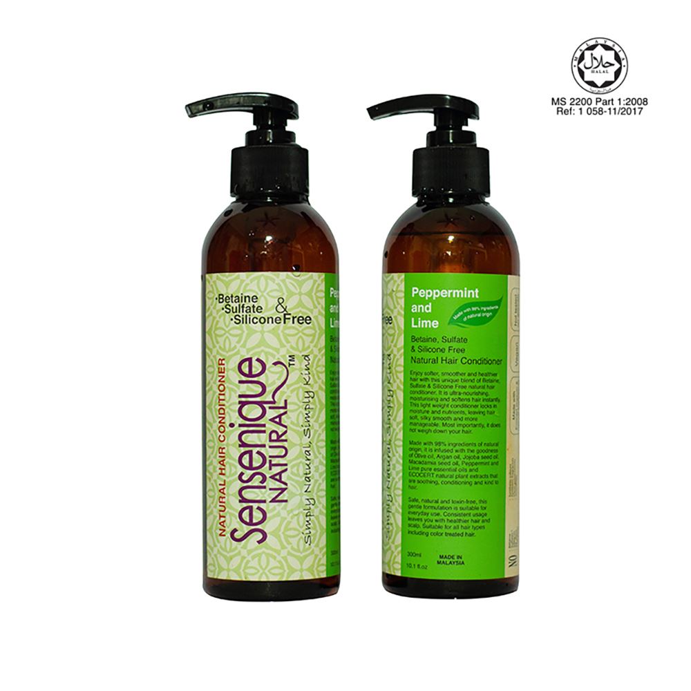 Sensenique Natural Peppermint Lime Hair Conditioner 