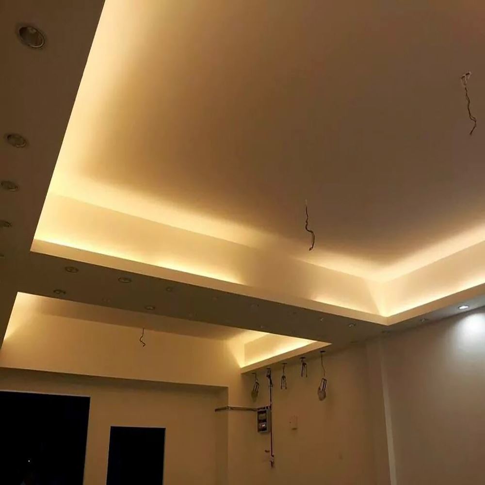 Gypsum Partition and Plaster Ceiling