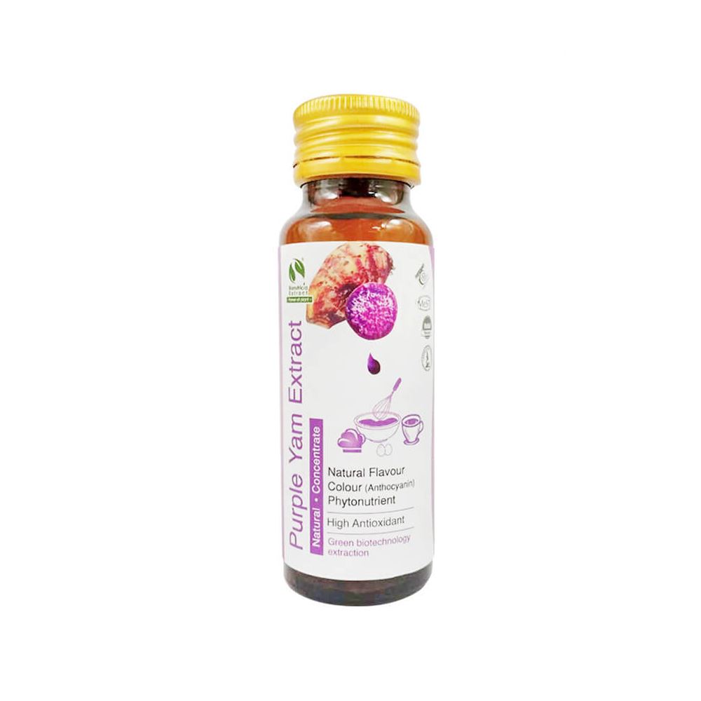 Ube Purple Yam (Dioscorea alata) Standardized Extract Liquid Concentrate, Fresh Natural Asian Gourme