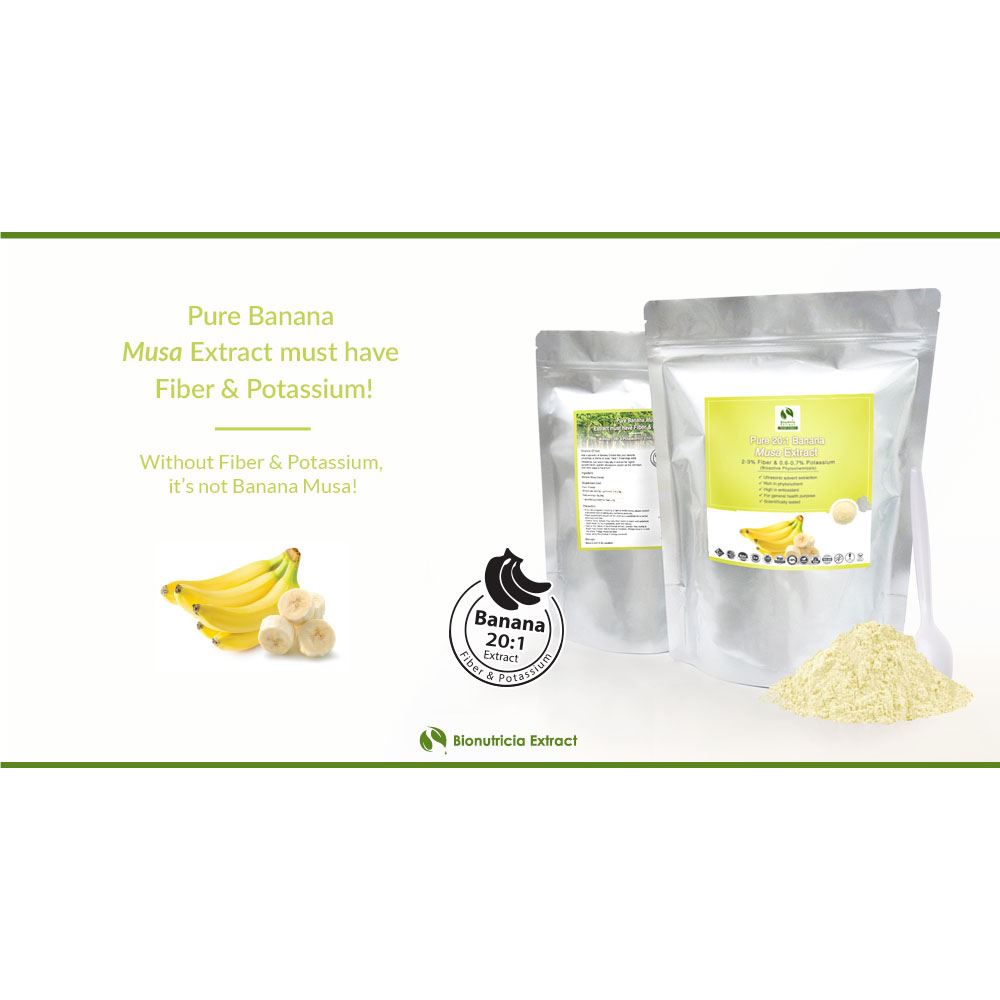 Banana Extract Powder - Musa Standardized