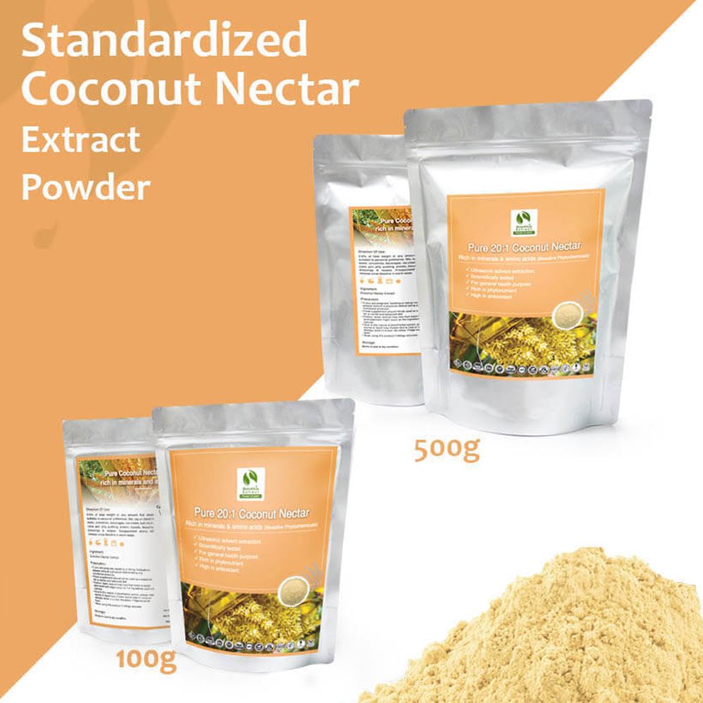 Coconut Nectar Standardized Extract Powder