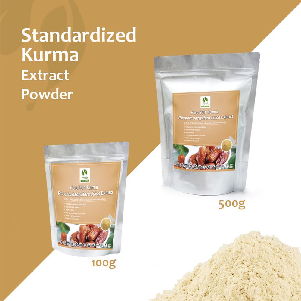 Kurma (Phoenix Dactylifera) Standardized Extract Powder 