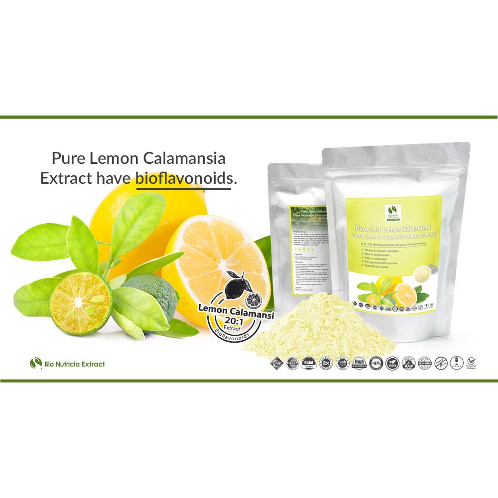 Lemon Lime (Lemon Citrus Limon & Calamansi Citrus Microcarpa) Standardized Extract Powder 