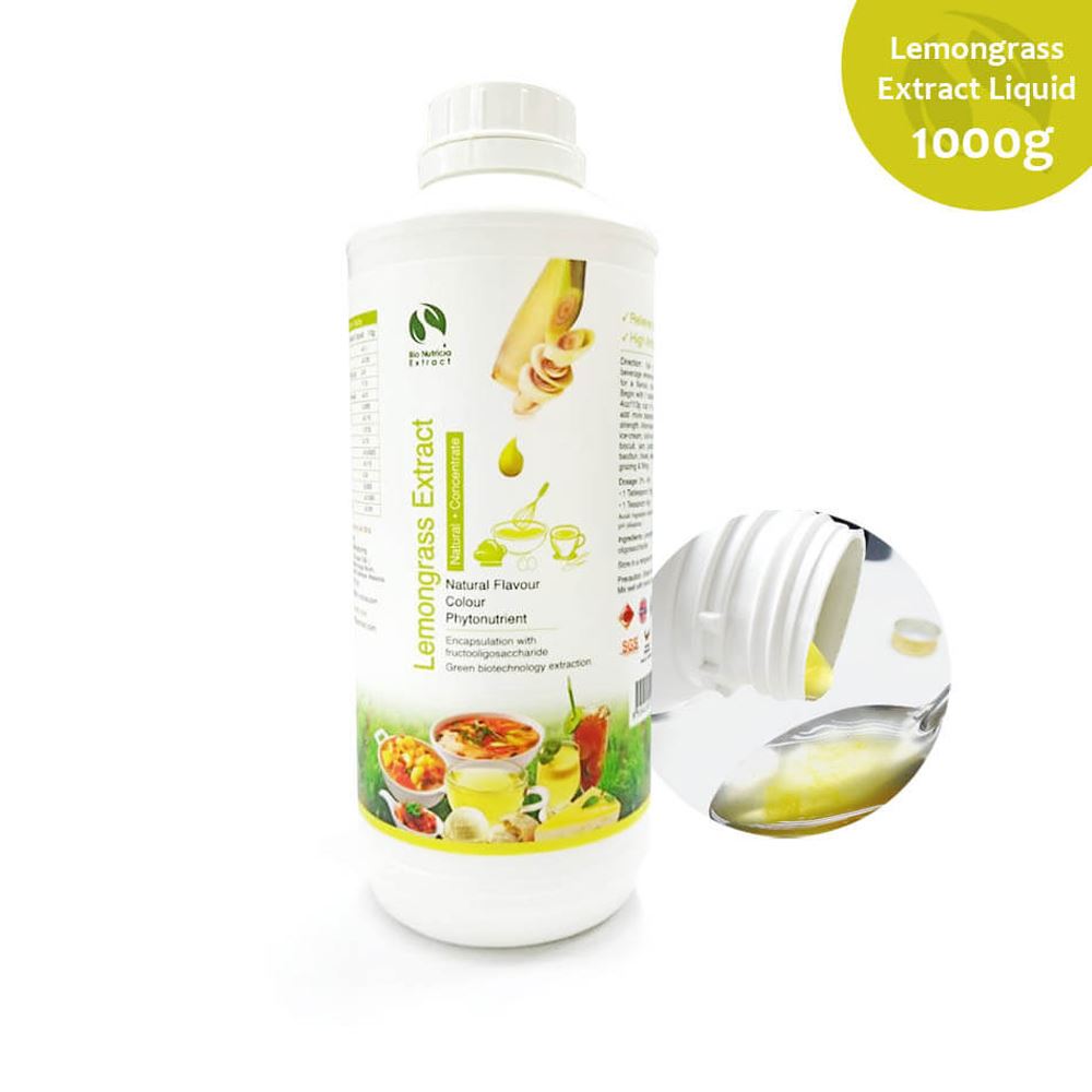 Lemongrass (Cymbopogon citratus) Standardized Extract Liquid Concentrate, Fresh Natural Asian Gourme
