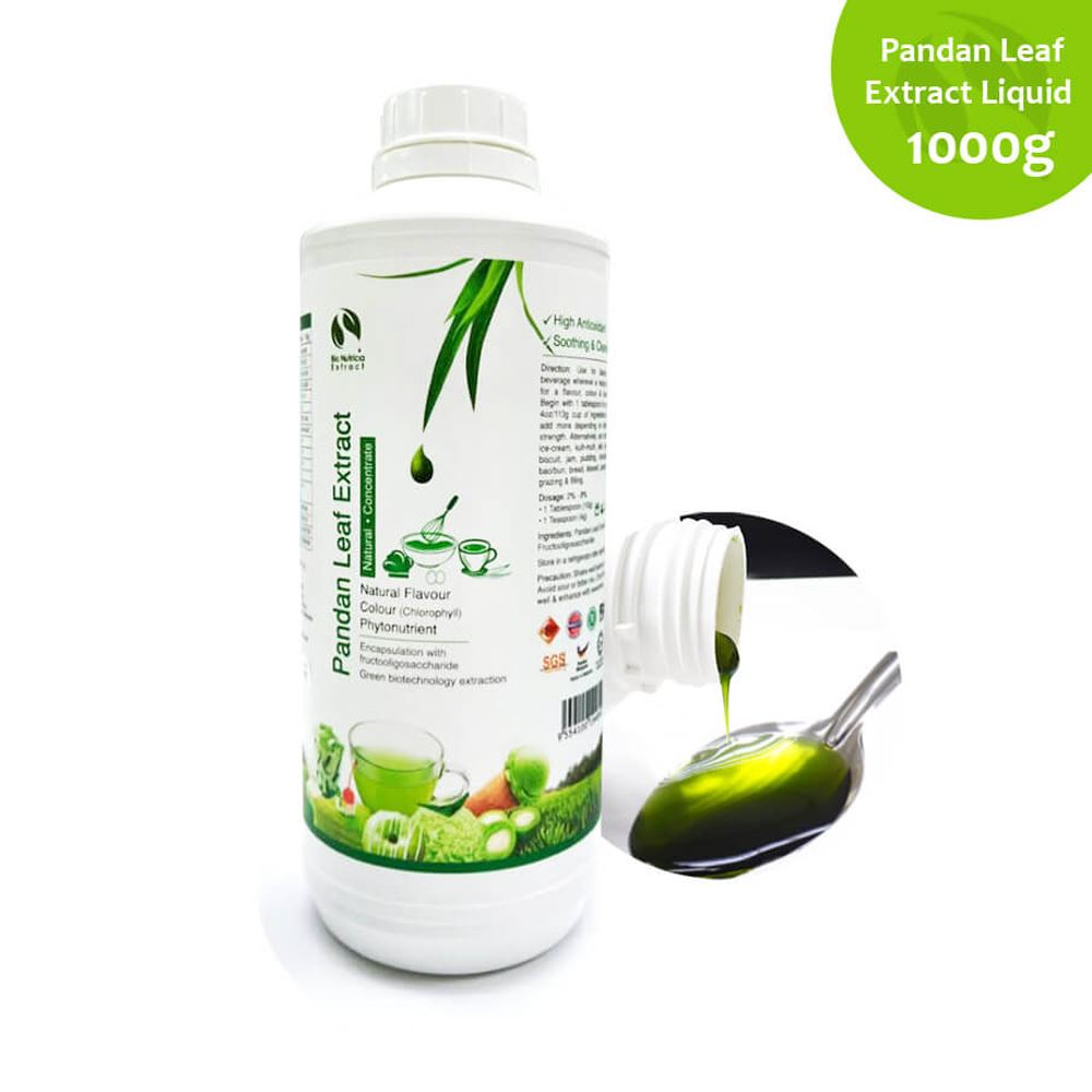 Pandan Leaf (Pandanus amaryllifolius) Standardized Extract Liquid Concentrate, Vanilla of the East, 