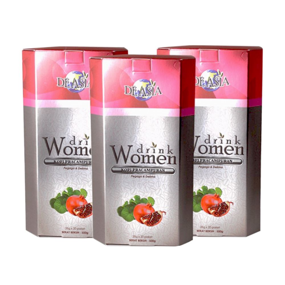 De Asia Women Drink Centella Asiatica & Pomegranate - 20 Sachets