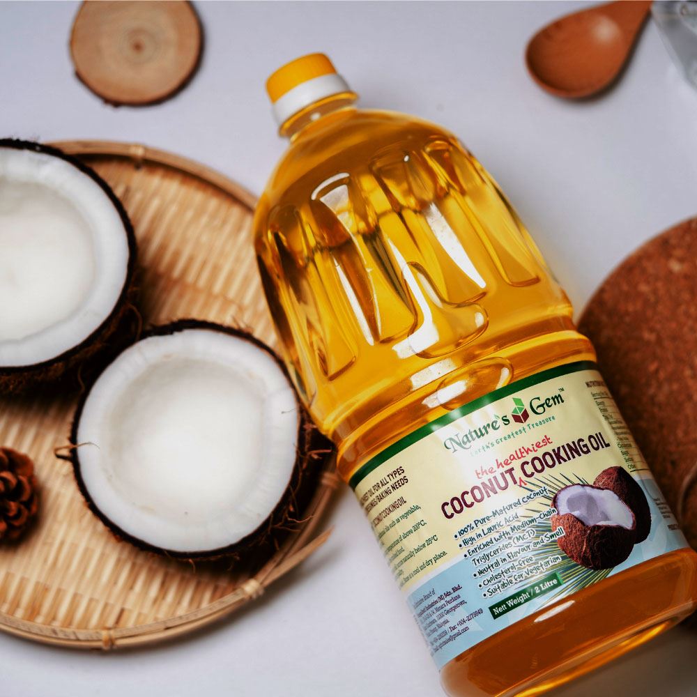Nature's Gem Coconut Cooking oil | Best Coconut Cooking Oil Supplier In Malaysia