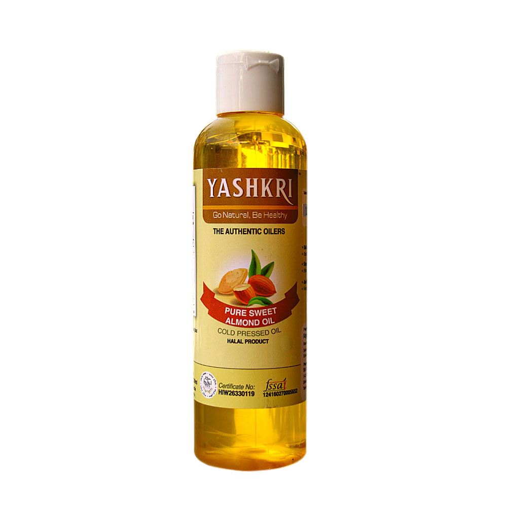 Yashkri Pure Sweet Almond Oil - 200ml