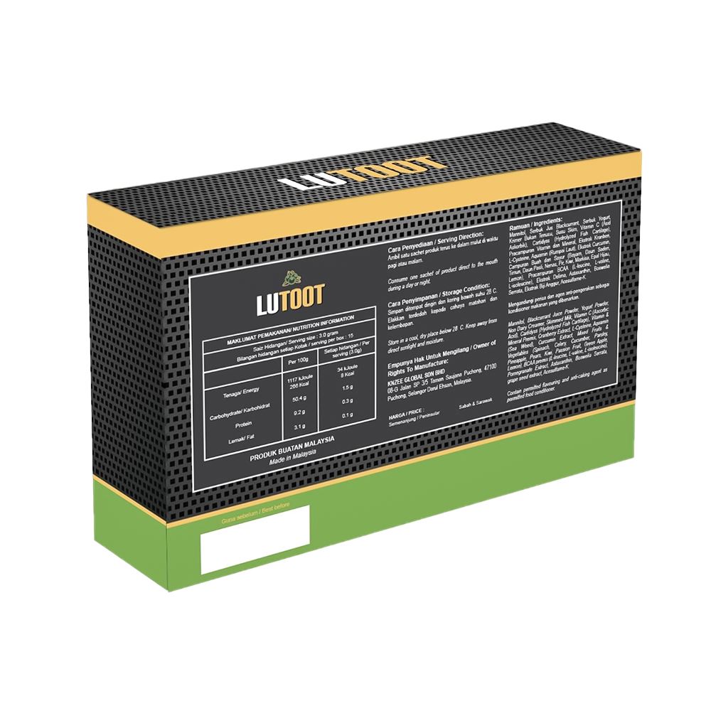 Lutoot Knee Health Supplement | Halal Joint Pain Supplements Malaysia