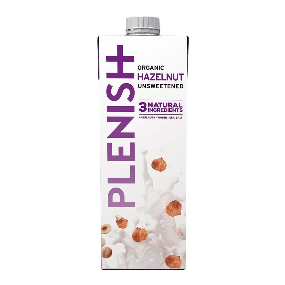 Plenish Organic Hazelnut Unsweetened 1L
