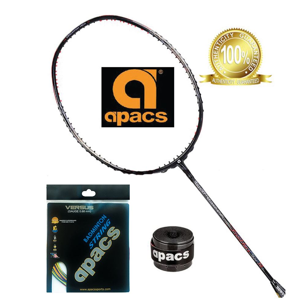 Apacs Feather Lite 75 Badminton Racket (C/W Apacs String & Grip)