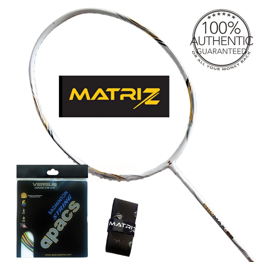 Matriz Promax 68 Badminton Racket (C/W String & Grip)