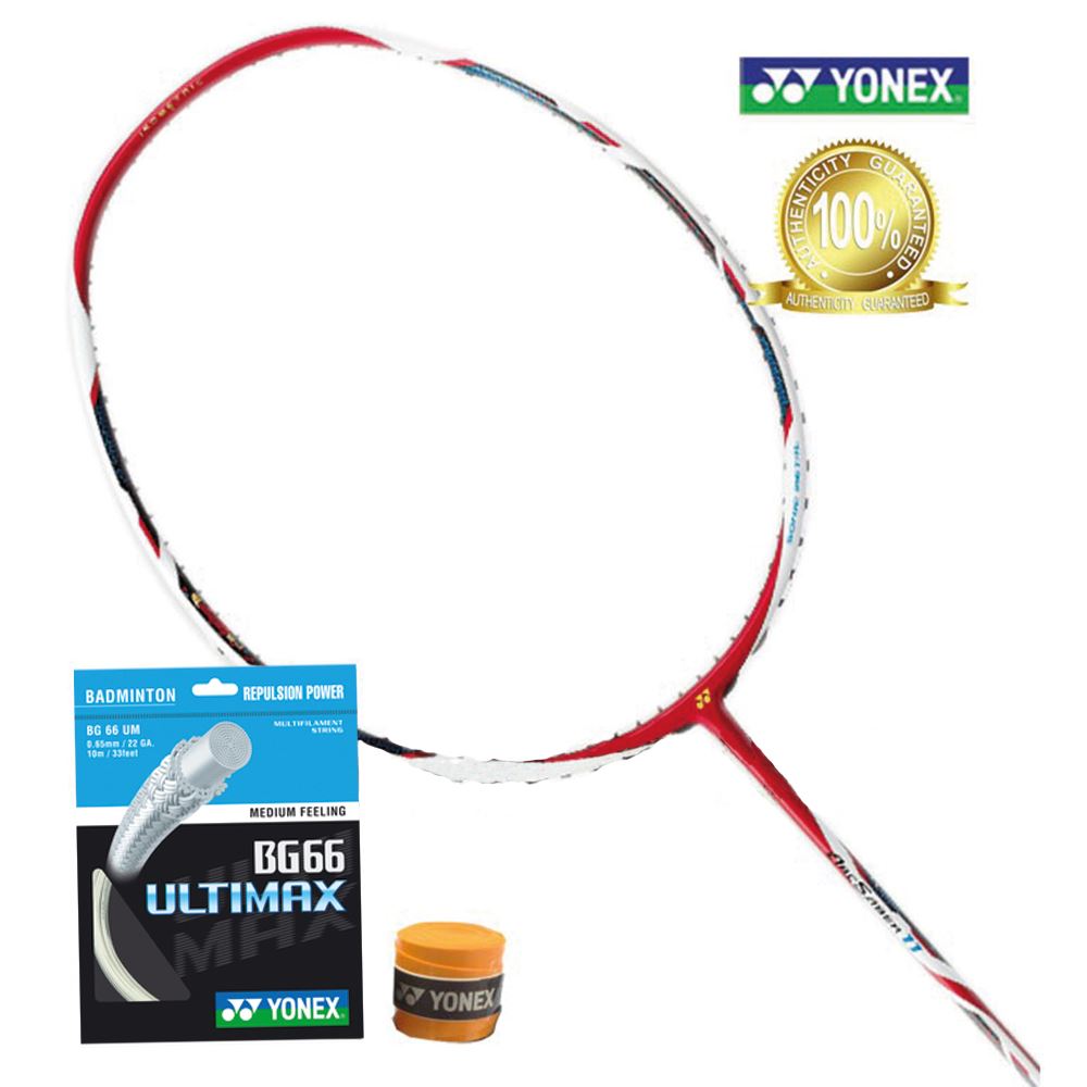 Yonex Arcsaber 11 Metalic Red Badminton Racket 