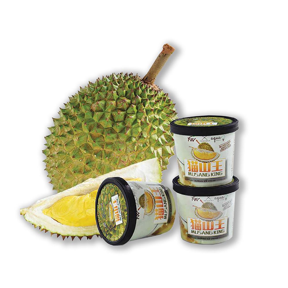 FoodWorth Durian Ice Cream Tub - 100G