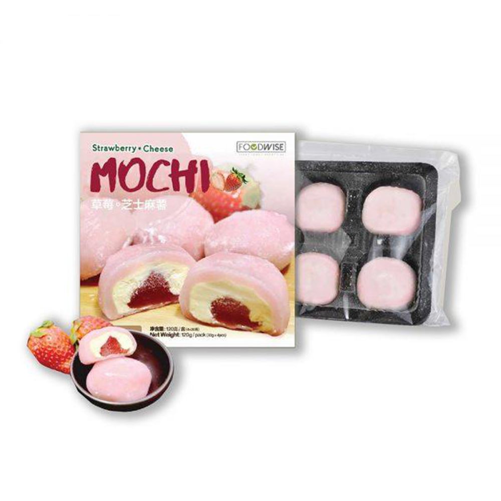 Food Worth Strawberry Mochi - 120g