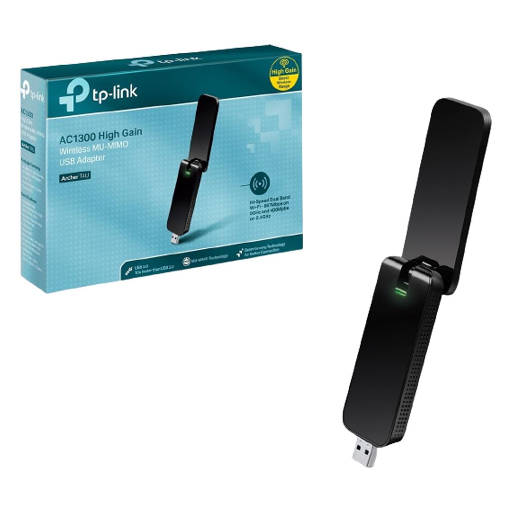 TP-Link AC1300 High Gain Wireless MU-MIMO Dual Band USB Adapter (Archer T4U) ) | tp link router onli