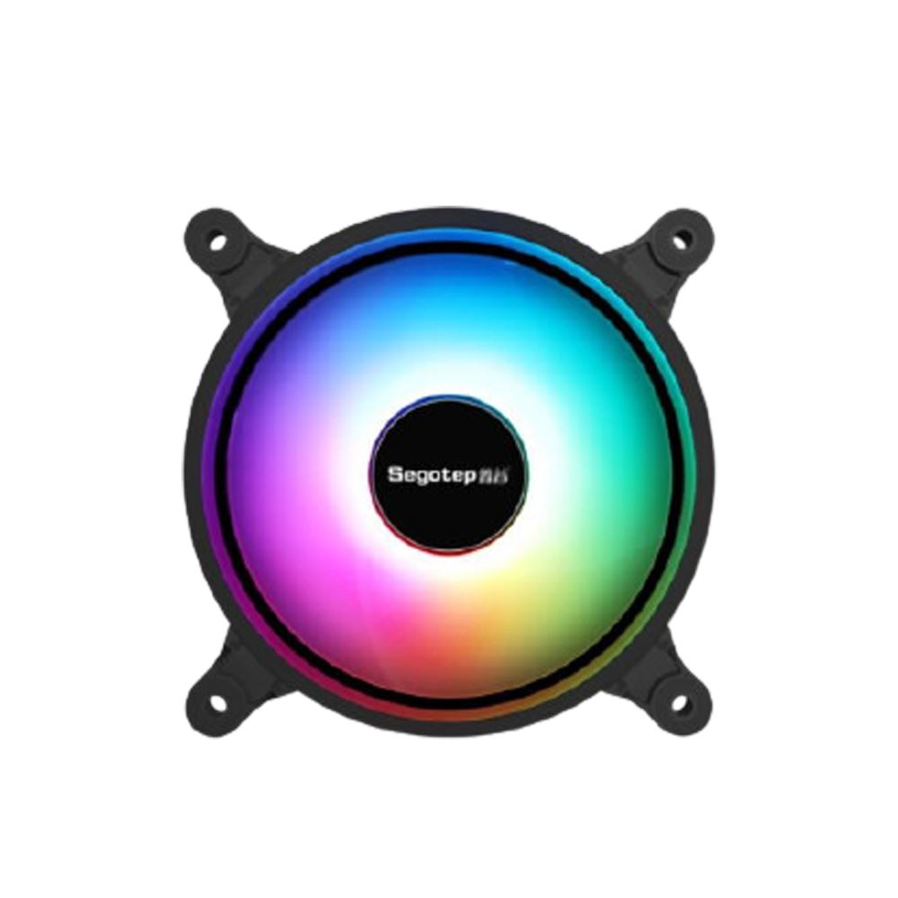 Segotep 12cm 5 Colours 1400RPM LED Fan (SG-FA120LED) 