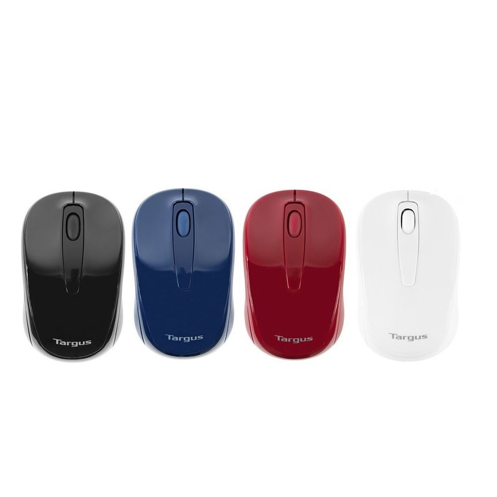 Targus W600 Wireless Optical Mouse (Black/Red/White/Blue) 