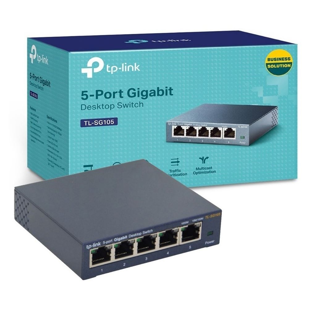 TP-Link 5-Port 10/100/1000Mbps Desktop Switch (TL-SG105) | tp link router online