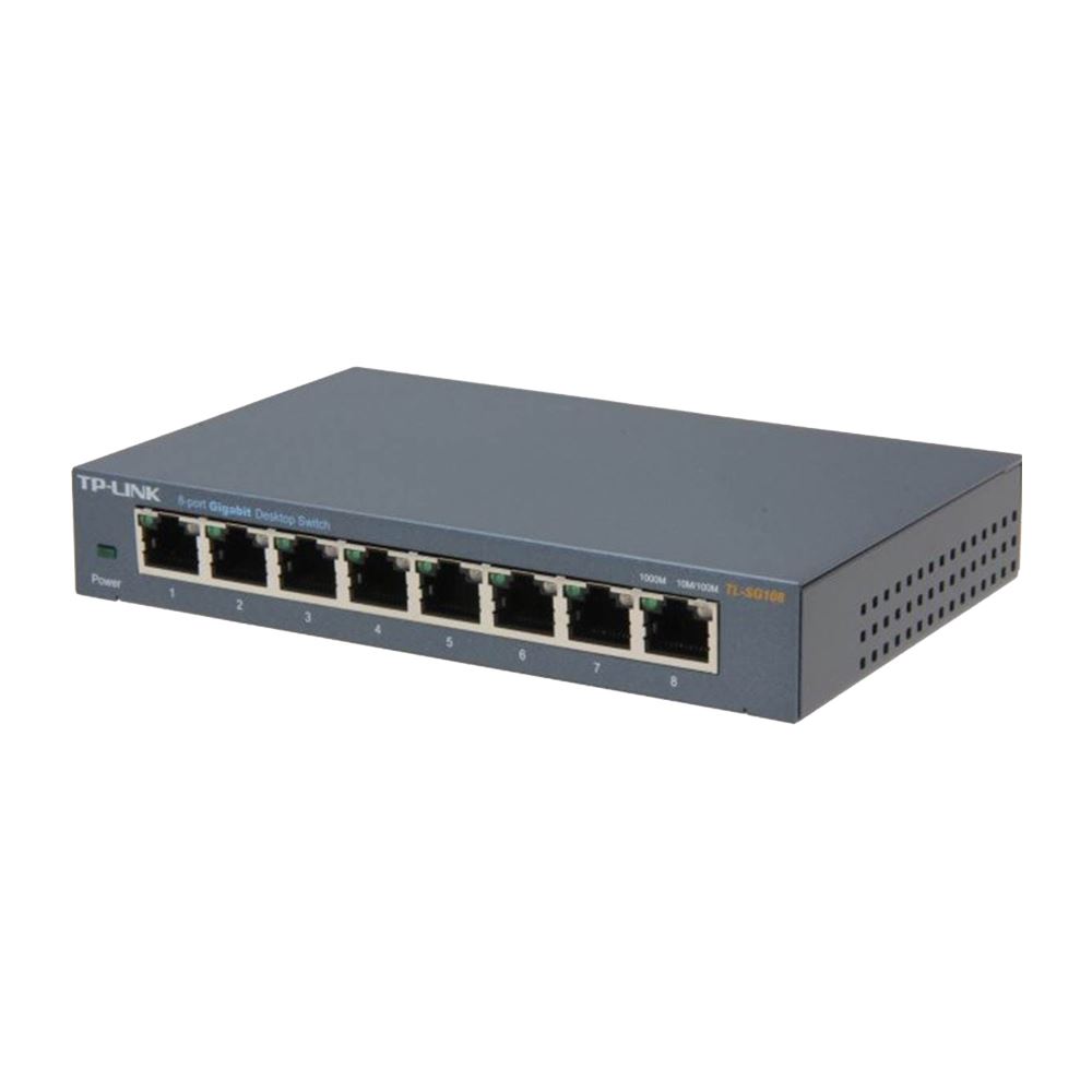 TP-Link 8-Port Gigabit Desktop Switch (TL-SG108) | tp link router online