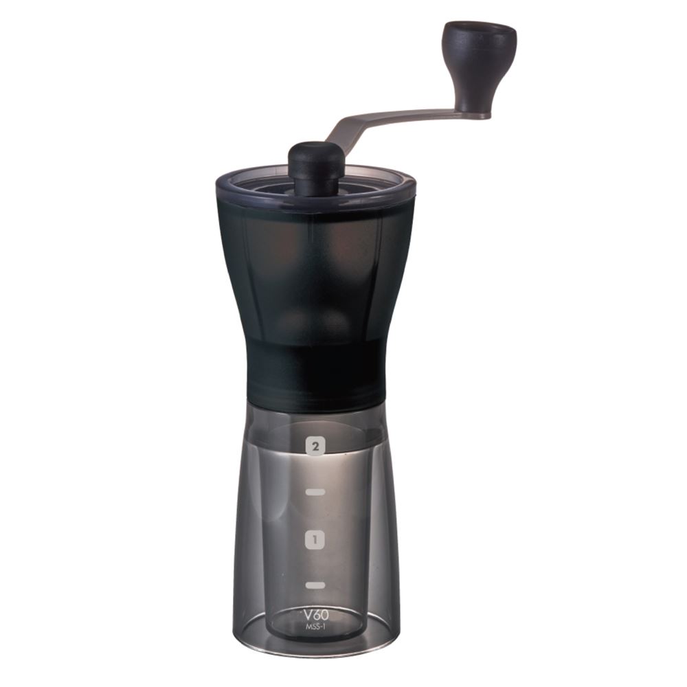 Hario Ceramic Coffee Mini Mill Plus Hand Grinder (Black) 