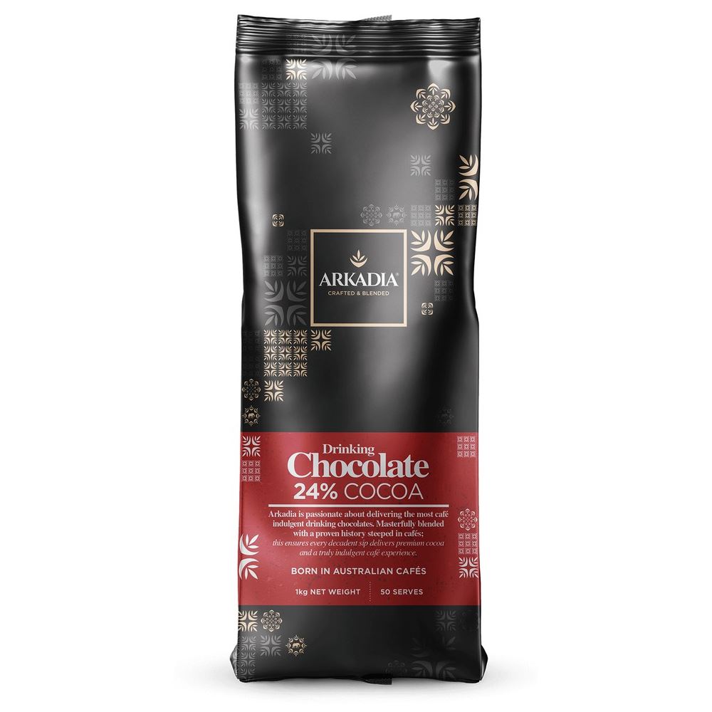 Arkadia Drinking Chocolate 24% Cocoa 1kg 