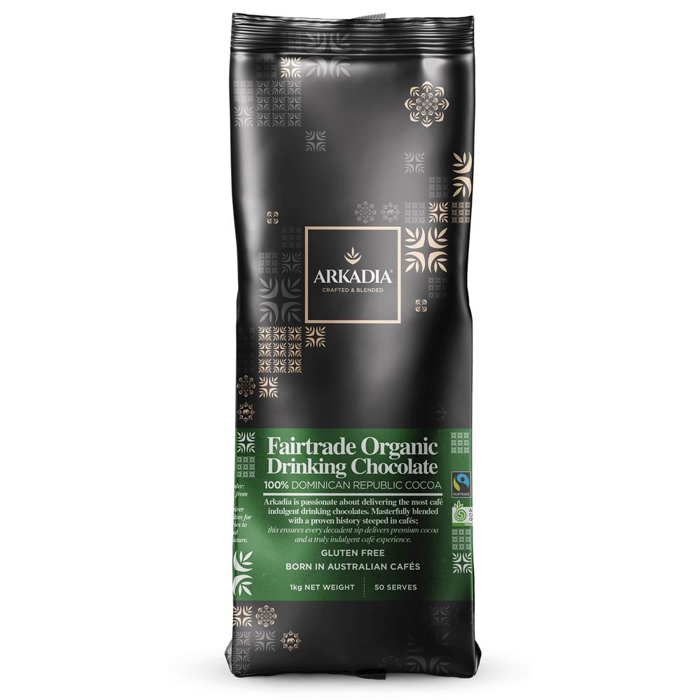 Arkadia Fair Trade Organic Drinking Chocolate 1kg 