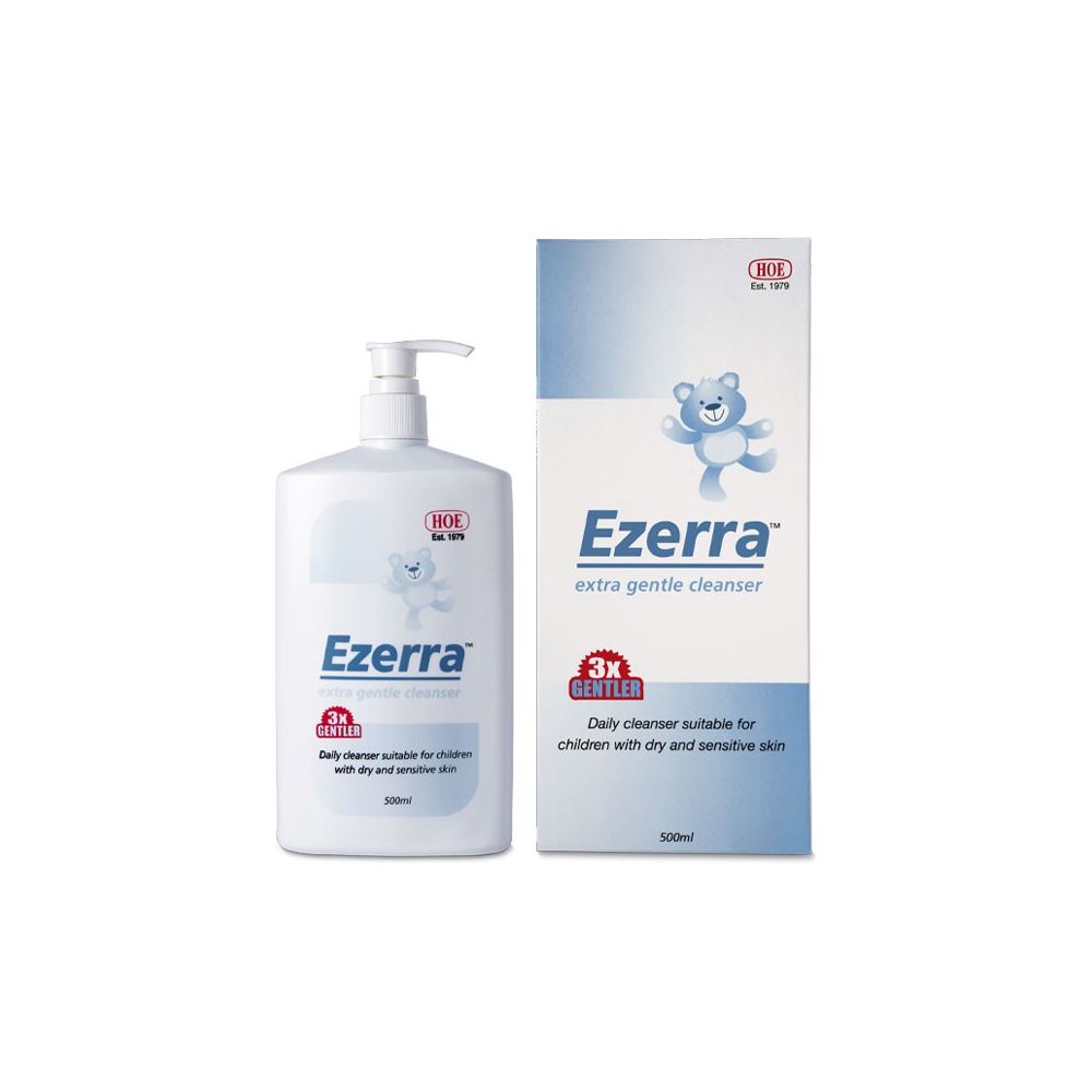 Ezerra Extra Gentle Cleanser 500ml FOC EXCLUSIVE GIFT 
