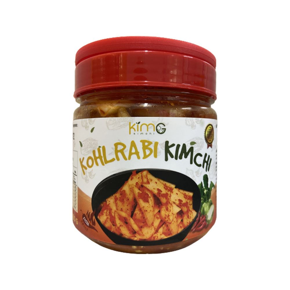 KimG Fermented Kohlrabi Kimchi - Extra Spicy - 550g