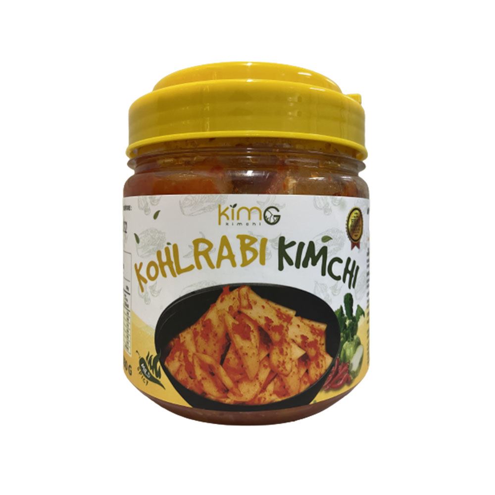 KimG Fermented Kohlrabi Kimchi - Spicy - 550g