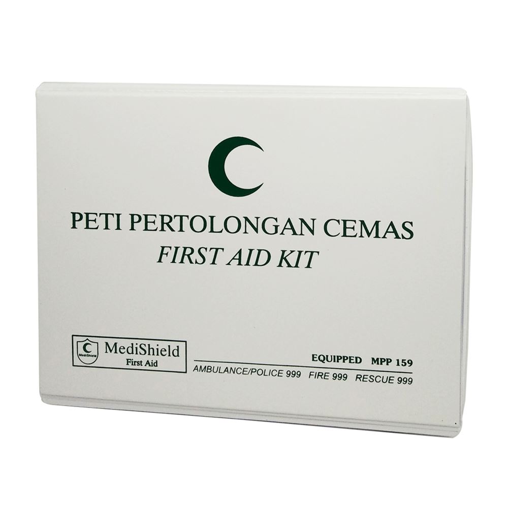 Medishield First Aid Kit MPMN 109 (empty) | Halal Healthcare Product Malaysia