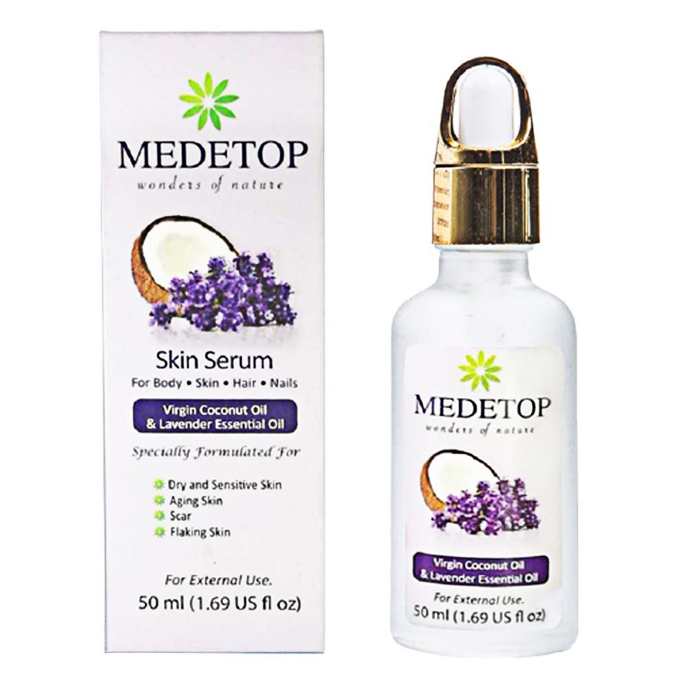 Medetop Virgin Coconut Oil & Lavender Essential Oil Serum - 50ml